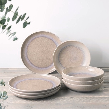 Dinner Set 4 pers. 8 pcs. Perlemor Sand Villeroy & Boch 3