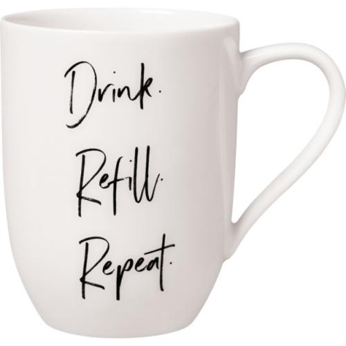 Krūze 0,34 l, Drink.Refill.Repeat.