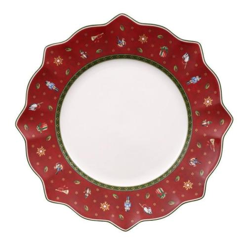 Pusdienu šķīvis 28 cm, sarkans