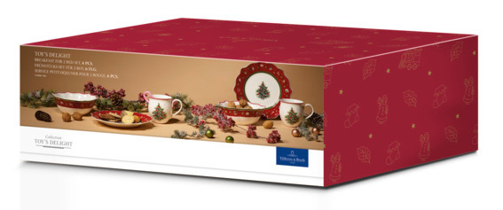 Breakfast for 2 pers., set 6 pcs., red Toy's delight Villeroy & Boch 2