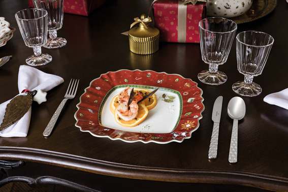 Flat plate square 28 cm, red Toy's delight Villeroy & Boch 2