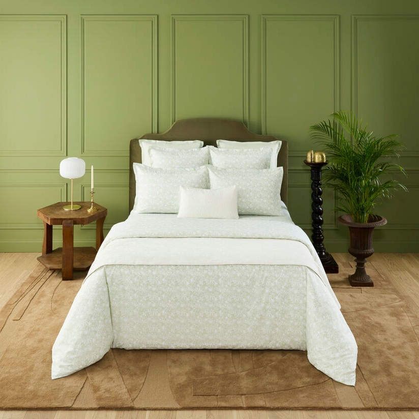 Fitted sheet, Amande Capri Yves Delorme 4