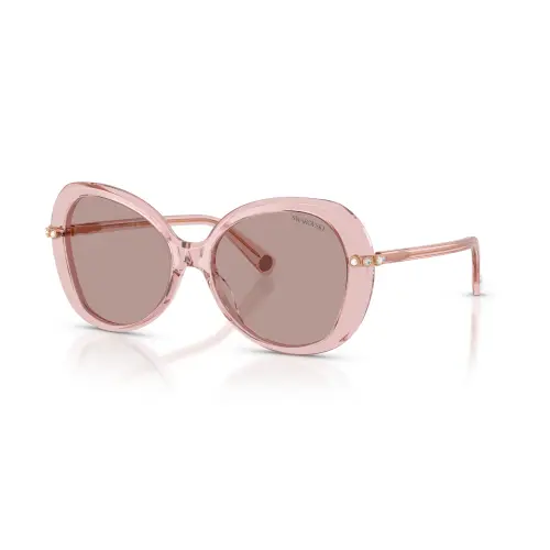 Sunglasses, Butterfly shape, SK6059, Pink Matrix Swarovski